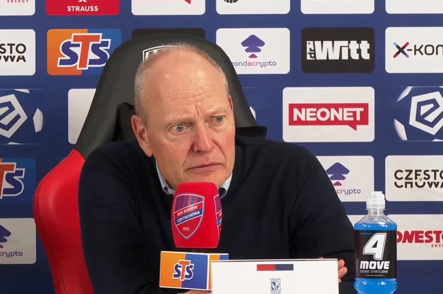 Obrazek newsa : Trener Lecha Poznań zwrócił się do piłkarza Rakowa. "Jest nam bardzo przykro"