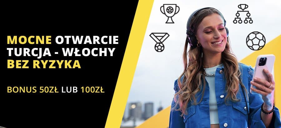 Obrazek newsa : Fortuna z bonusem na mecz otwarcia EURO 2020. Do zgarnięcia nawet 100 PLN!