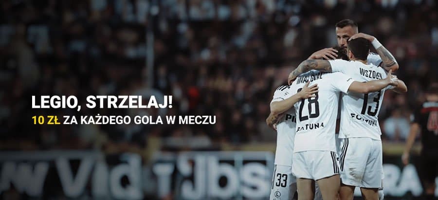 Obrazek newsa : Fortuna bonus: Legia – Midtjylland 10 za gola