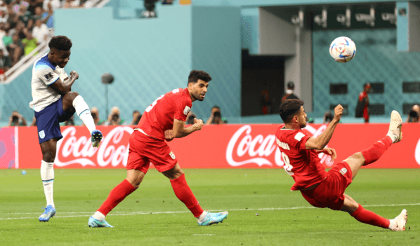 Obrazek newsa : MŚ 2022: Pewne prowadzenie Anglii z Iranem (Wideo)