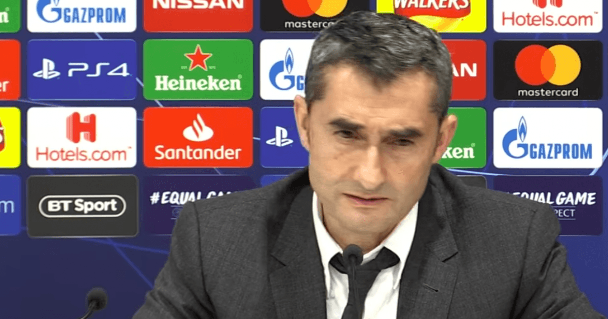 Obrazek newsa : Ernesto Valverde zwolniony z Barcelony. Quique Setien następcą