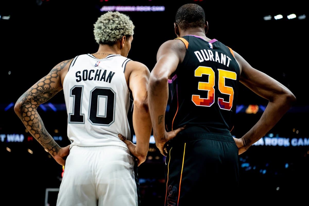 Obrazek newsa : San Antonio Spurs z drugim zwycięstwem w sezonie. Sochan z produktywnym występem