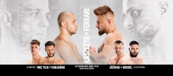 Obrazek newsa : Fame MMA 17 typy, kursy, zakłady (Ferrari - Łaszczyk)