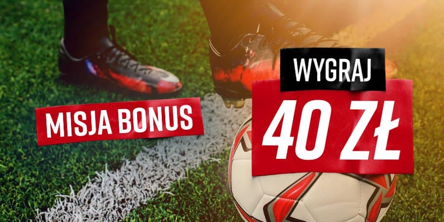 Obrazek newsa : 40 PLN bonusu od Betclic. W grze tylko piłka nożna