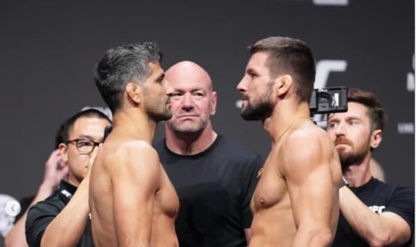 Obrazek newsa : UFC 280: Mateusz Gamrot przegrał z Beneilem Dariushem