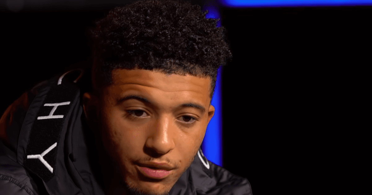 Obrazek newsa : Manchester United szykuje wielki transfer. Chce sprowadzić Jadona Sancho