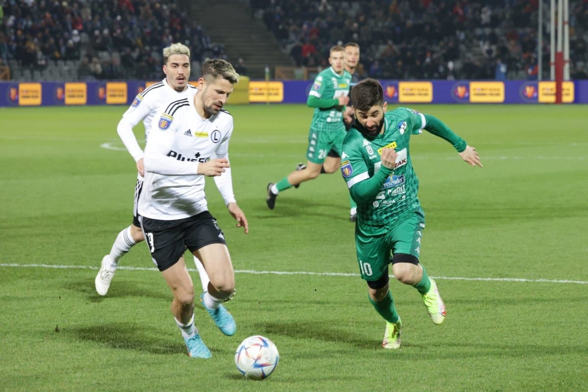 Obrazek newsa : Fortuna Puchar Polski: Legia pierwszym finalistą! 