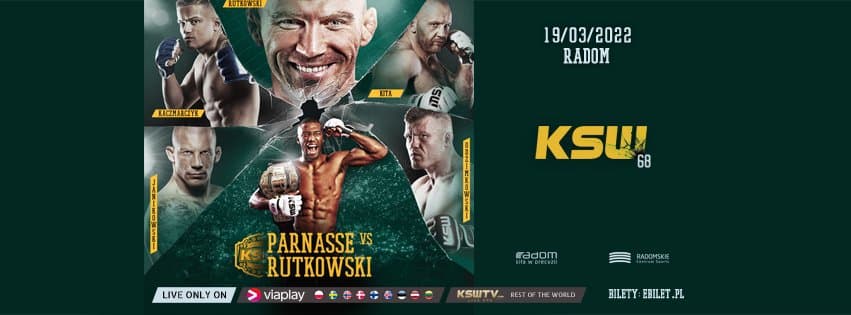 Obrazek newsa : KSW 68: Parnasse poddał Rutkowskiego w walce wieczoru!