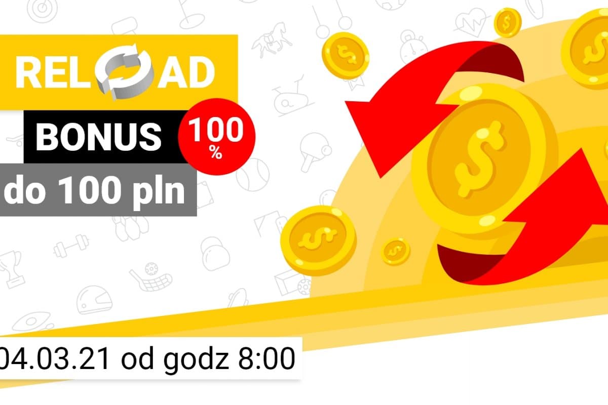 Obrazek newsa : Totolotek zakłady bukmacherskie - podwojenie wpłaty nawet do 100 złotych!