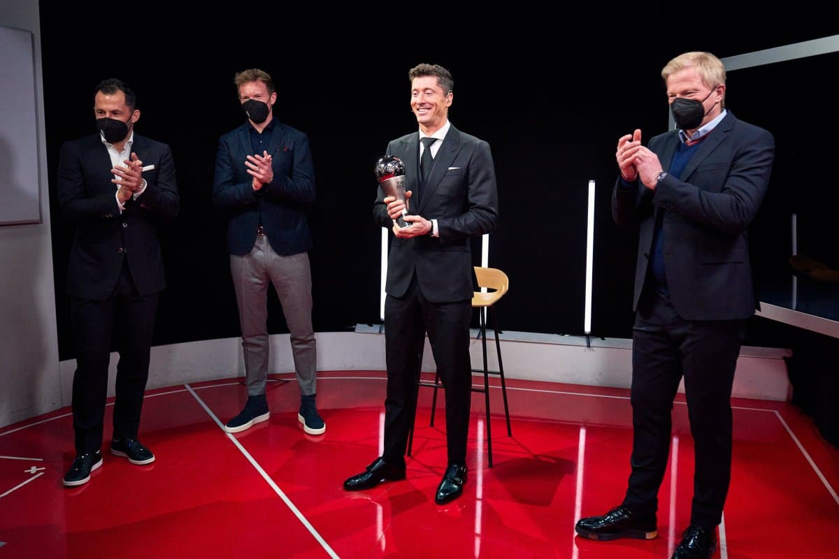 Obrazek newsa : Plebiscyt FIFA: Lewandowski drugi rok z rzędu triumfuje!