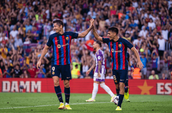 Obrazek newsa : La Liga: Dominacja Barcy w meczu z Valladolid! Lewy strzela na Camp Nou (Wideo)
