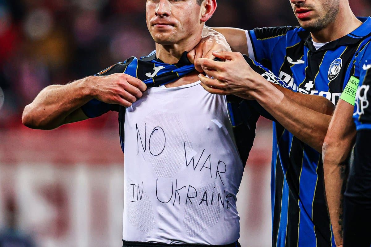 Obrazek newsa : Liga Europy w tle wojny. Ważne przesłanie Malinowskiego