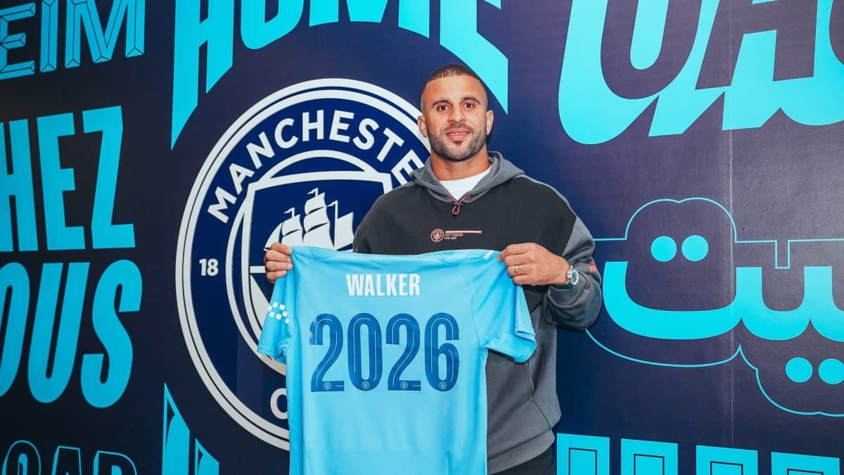 Obrazek newsa : Oficjalnie: Kyle Walker na dłużej w Manchesterze City