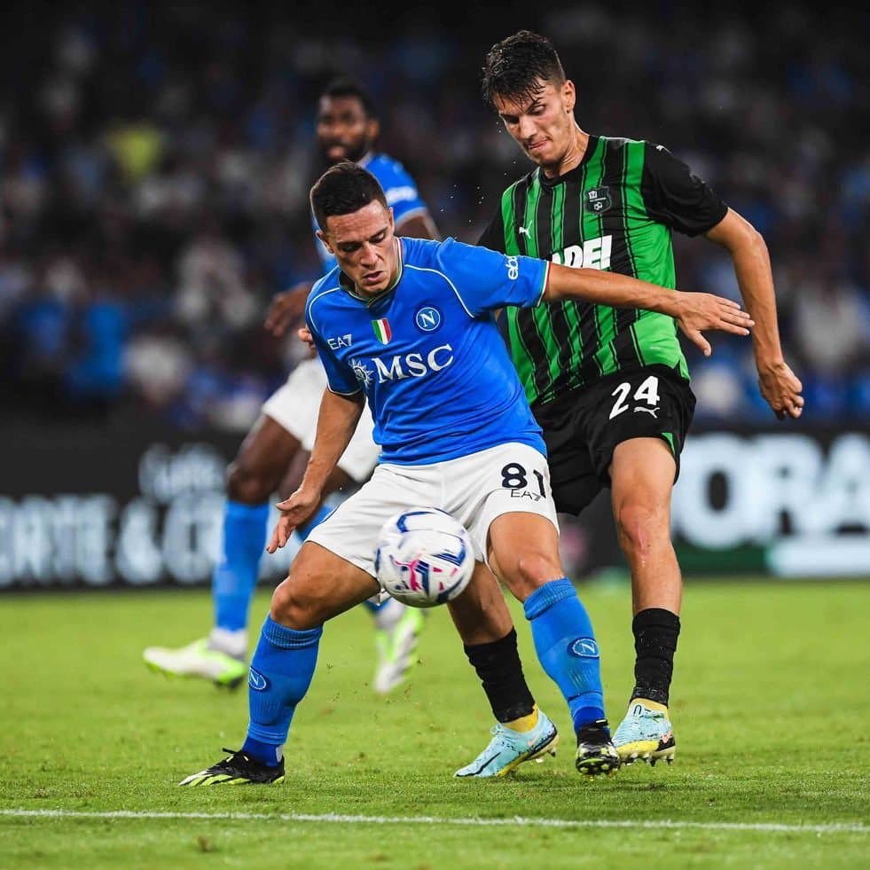 Obrazek newsa : Serie A: Napoli pewnie pokonuje Sassuolo i wygrywa drugi mecz w sezonie 