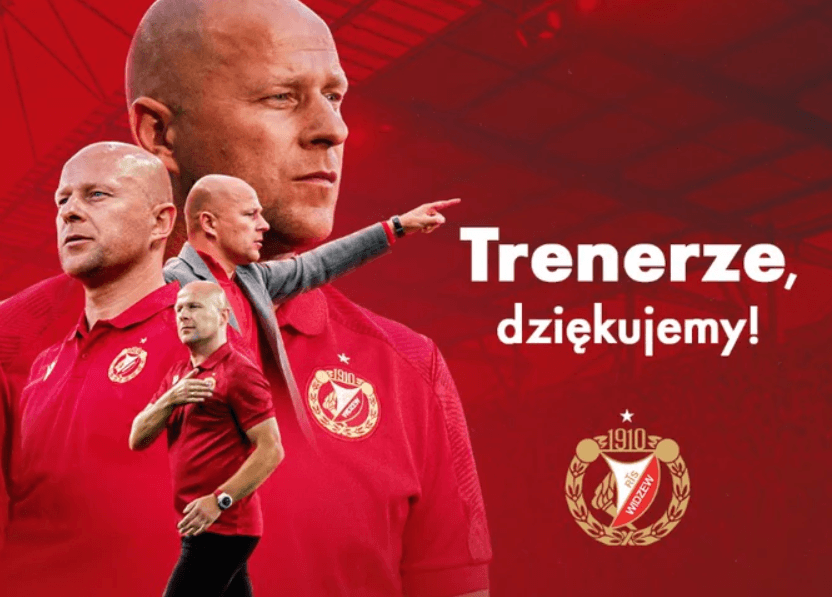 Obrazek newsa : Oficjalnie: Widzew Łódź zwalnia trenera