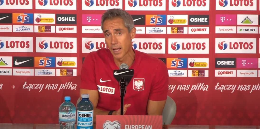 Obrazek newsa : Sousa potwierdza: Polska osłabiona na mecz z Anglią