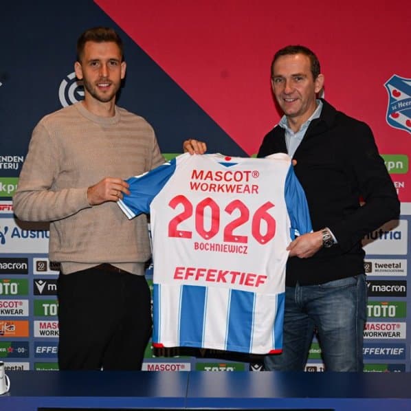 Obrazek newsa : Oficjalnie: Paweł Bochniewicz podpisał nowy kontrakt z Heerenveen 