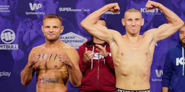 Obrazek newsa : KSW 75: Ruchała wygrywa w walce wieczoru, były mistrz znokautowany (Wyniki)