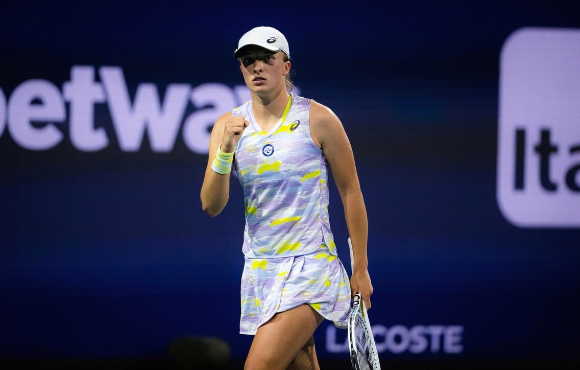 Obrazek newsa : Turniej WTA w Miami: Spokojny awans Świątek do ćwierćfinałów
