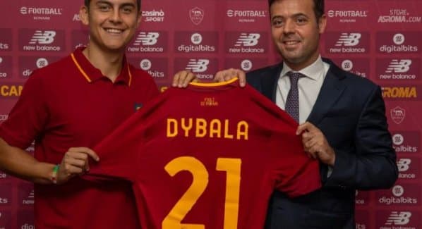 Obrazek newsa : Oficjalnie: Paulo Dybala piłkarzem AS Roma