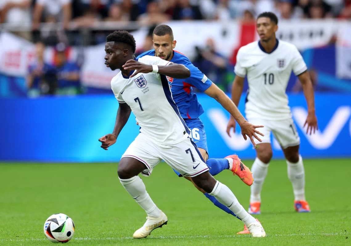 Obrazek newsa : Euro 2024: Anglia potrzebowała dogrywki do pokonania Słowacji [WIDEO]