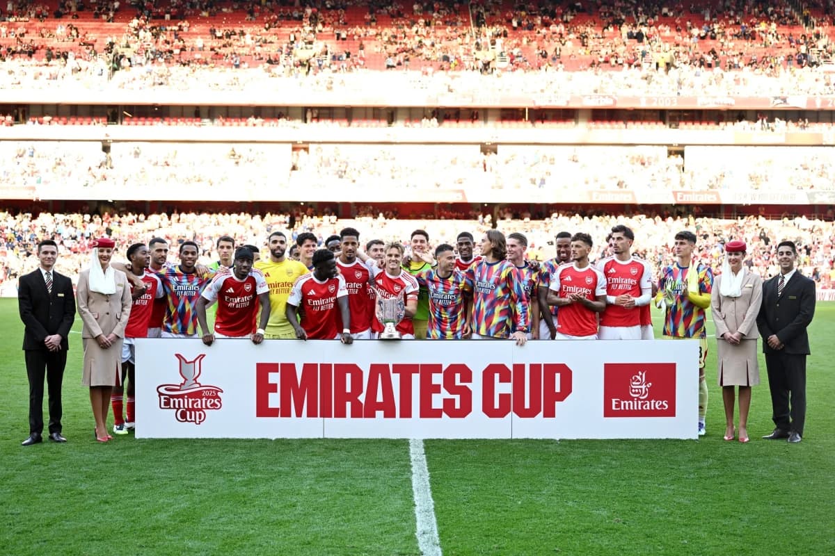 Obrazek newsa : Emirates Cup: Arsenal pewnie pokonuje Athletic na koniec przygotowań do sezonu