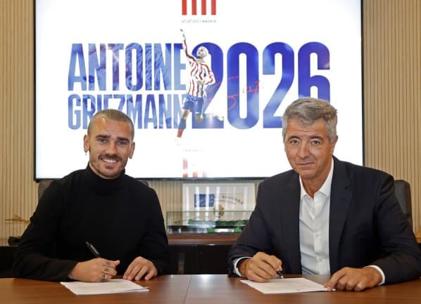 Obrazek newsa : Oficjalnie: Antoine Griezmann na stałe w Atletico!