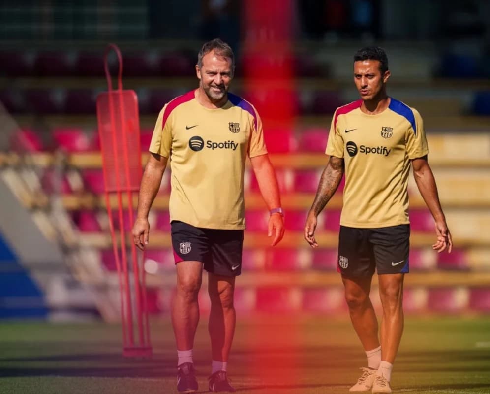 Obrazek newsa : Thiago Alcantara dołącza do sztabu Hansiego Flicka!