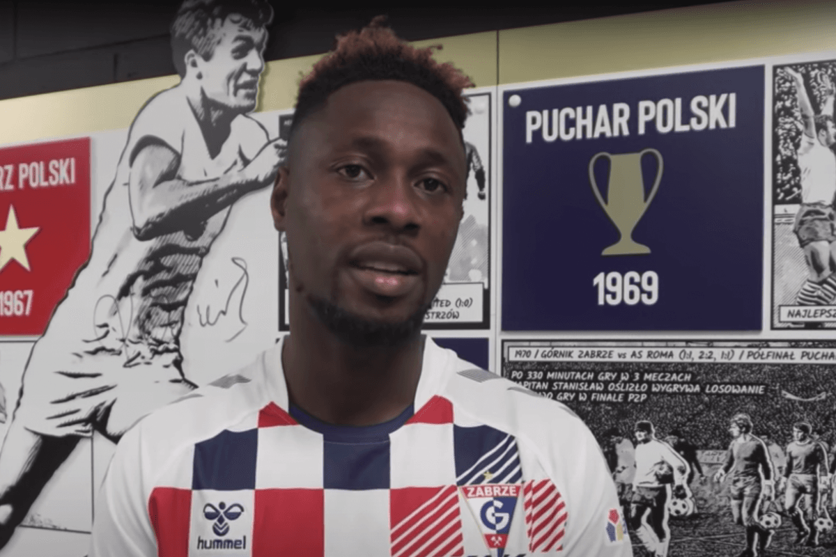 Obrazek newsa : Transfery. Hit transferowy Górnika Zabrze. Richmond Boakye zagra w PKO BP Ekstraklasie