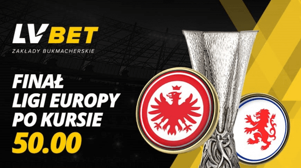LVBET bonus: Finał Ligi Europy po kursie 50.00