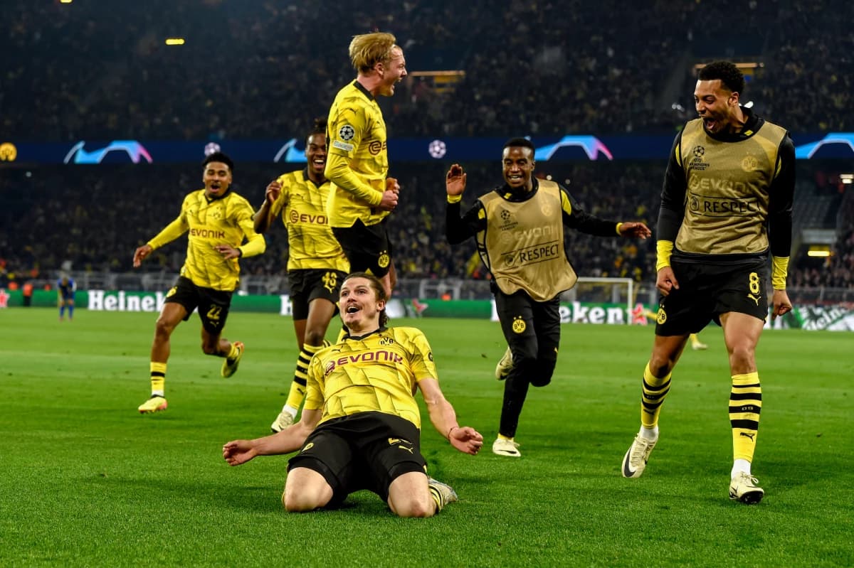 Obrazek newsa : Liga Mistrzów: Szalony mecz w Dortmundzie i awans BVB do półfinału! [WIDEO]