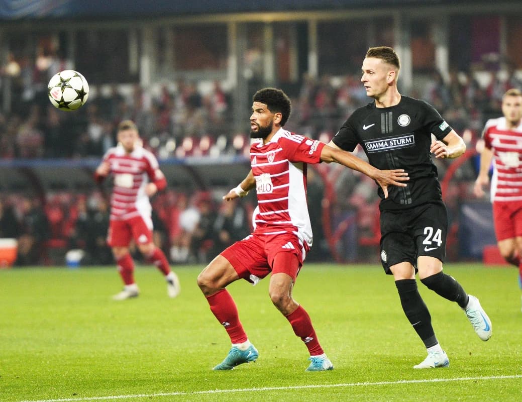 Obrazek newsa : LM: Brest minimalnie lepszy od Sturmu Graz [WIDEO]