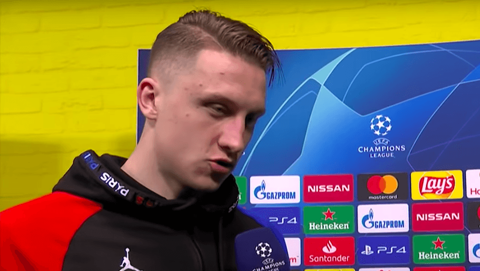 Obrazek newsa : Zobacz katastrofalny błąd Marcina Bułki w barwach PSG. Polak zmarnował swoją szansę gry