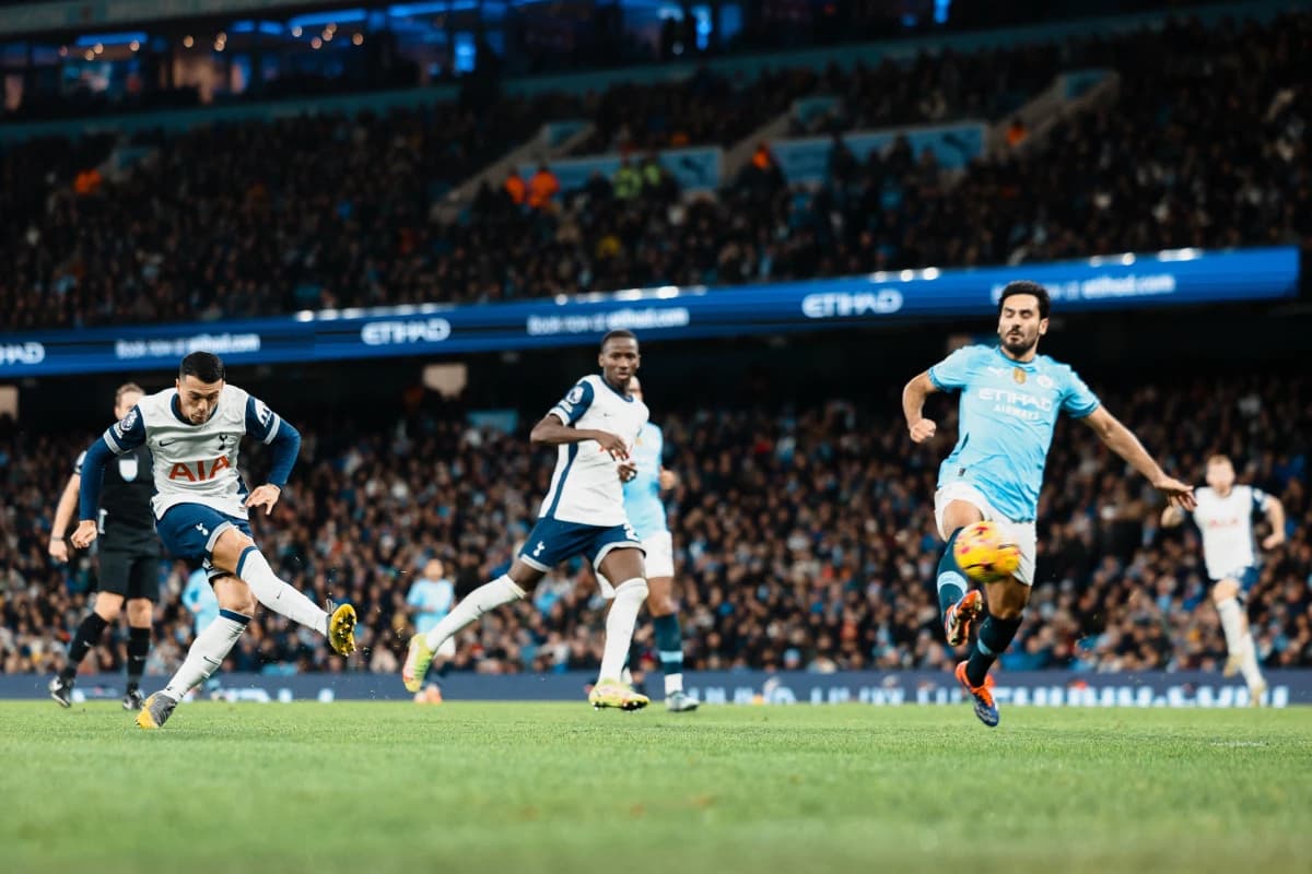 Obrazek newsa : Premier League: City przegrywa z Tottenhamem i notuje piątą porażkę z rzędu