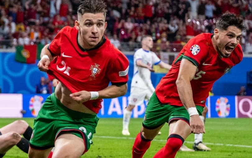 Obrazek newsa : Portugalia 2-1 Czechy skrót meczu, bramki (18.06.2024)