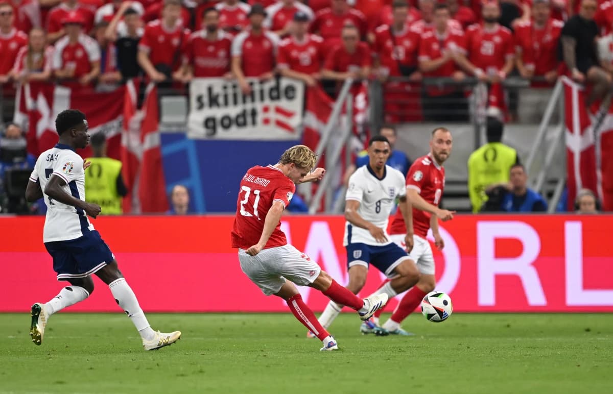 Obrazek newsa : Euro 2024: Anglicy zawodzą i tylko remisują z Danią [WIDEO]