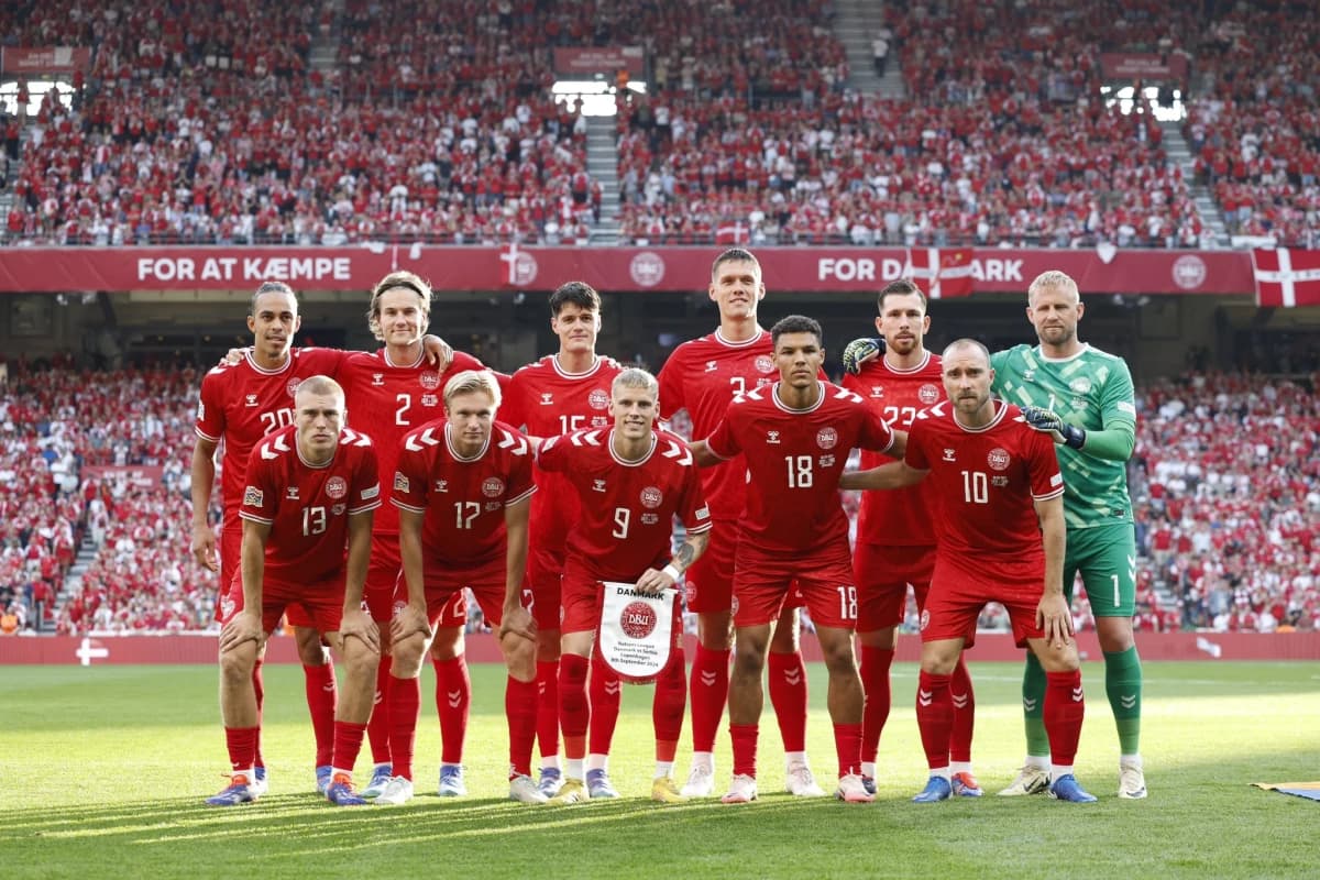 Obrazek newsa : Liga Narodów: Dania pewnie wygrywa z Serbią, kapitalny gol Poulsena [WIDEO]