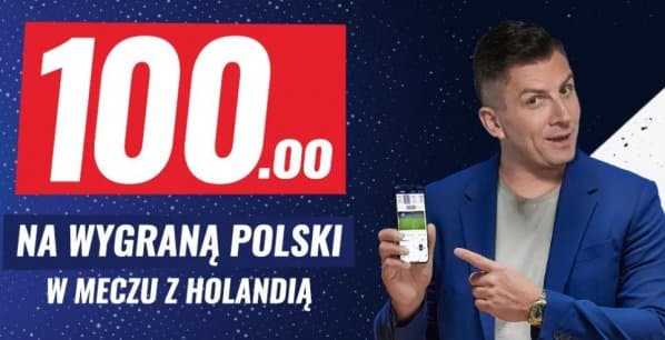 Obrazek newsa : ETOTO Bonus: Kurs 100.00 na wygraną Polski z Holandią