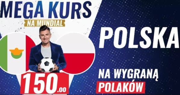 Obrazek newsa : ETOTO bonus MŚ 2022: Kurs 150 na zwycięstwo Polski z Meksykiem