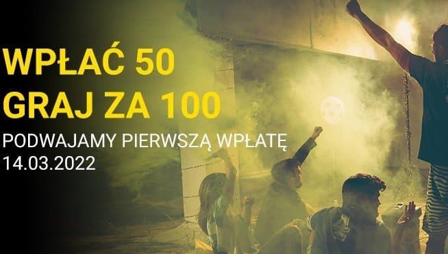 Obrazek newsa : Fortuna bonus. Bonus za pierwszy depozyt - 50 za 50