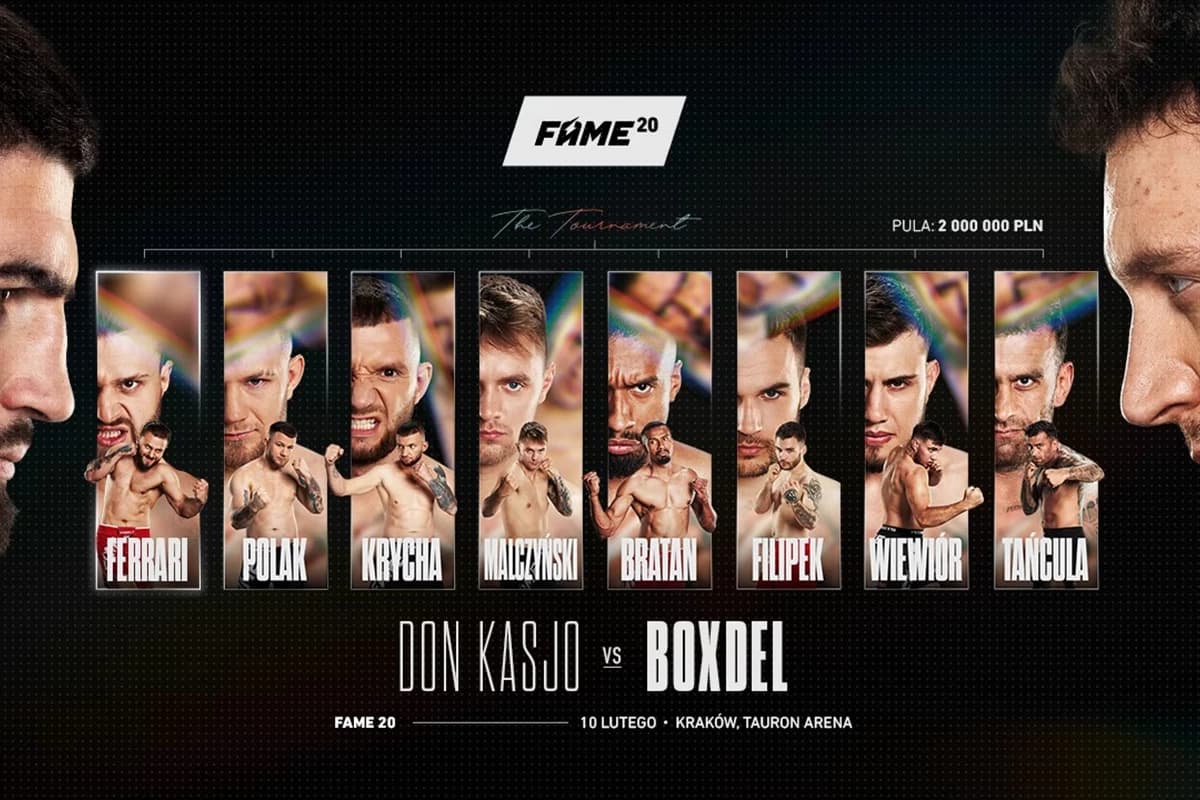 Obrazek newsa : Gdzie oglądać FAME MMA 20? Transmisja Online, Stream, PPV