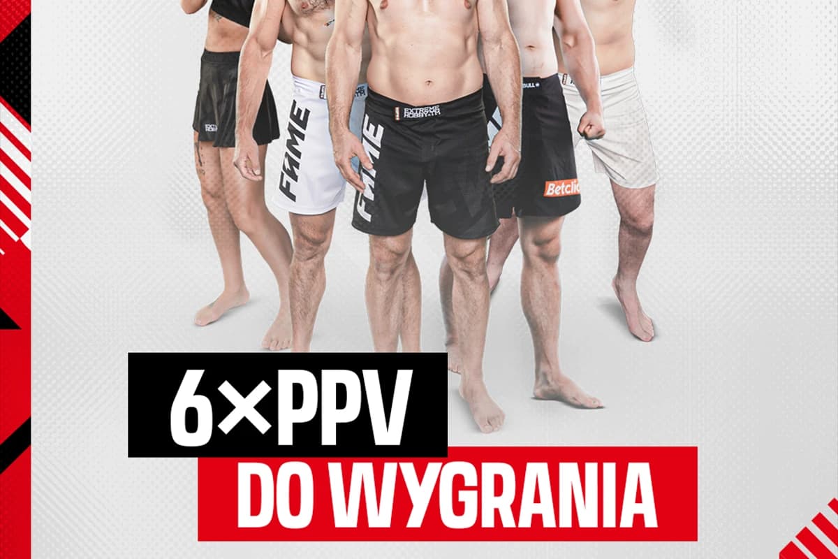 Obrazek newsa : FAME MMA 22 transmisja za darmo. Zgarnij kod PPV!