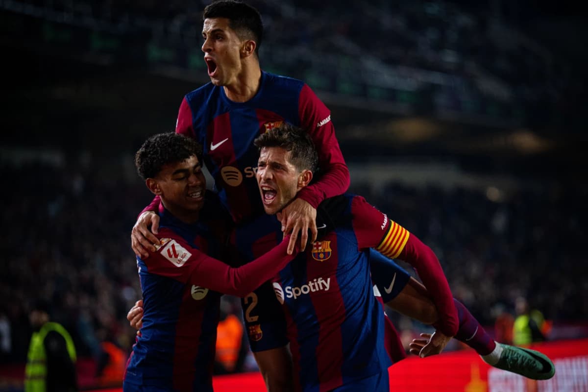 Obrazek newsa : LaLiga: Asysta Lewandowskiego! Barcelona wymęczyła wygraną z Almerią (WIDEO)
