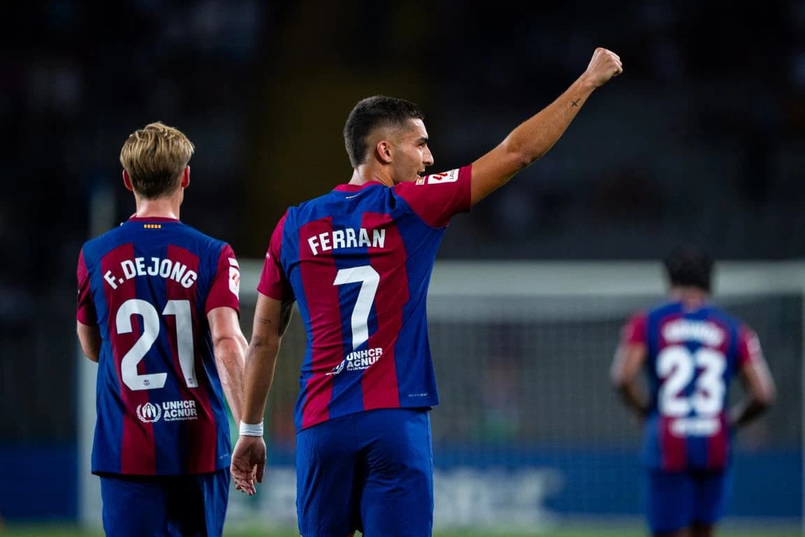 Obrazek newsa : Barcelona osłabiona. Ferran Torres wypada na dłużej!