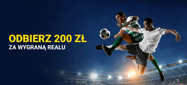 Obrazek newsa : Fortuna Bonus 200 PLN za wygraną Realu Madryt z Celtikiem