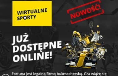 Obrazek newsa : Bonus Fortuny na Wirtualne Sporty!