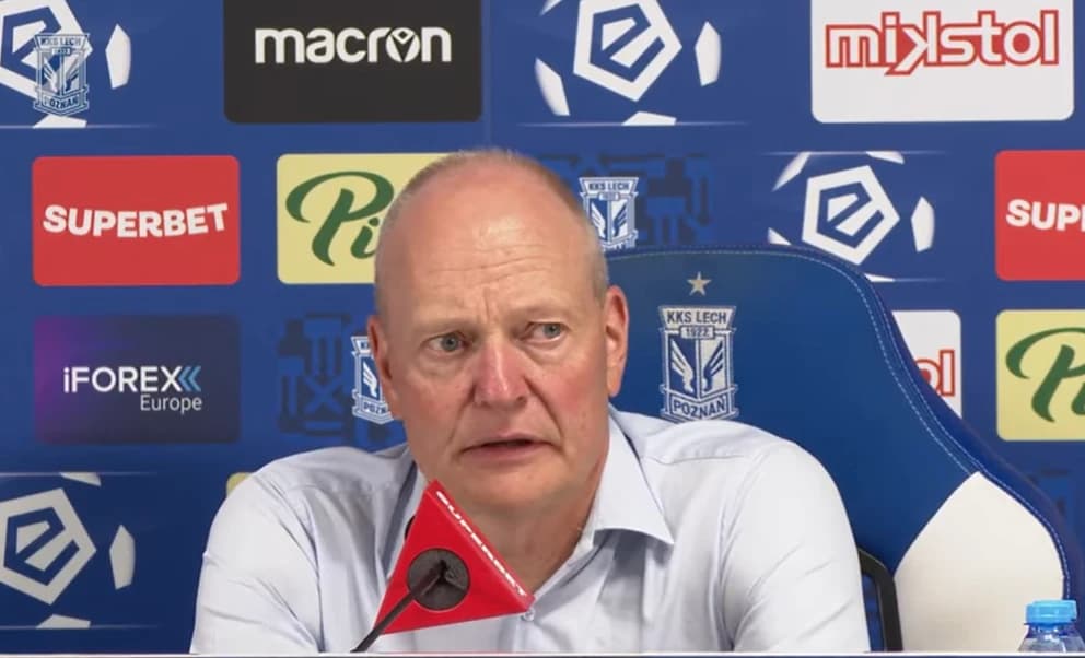Obrazek newsa : Tak trener Lecha Poznań skomentował remis z Koroną. "Czuliśmy się jak w kasynie"