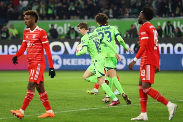 Obrazek newsa : Jakub Kamiński z debiutanckim trafieniem w Bundeslidze! Bayern pokonał Wolfsburg.