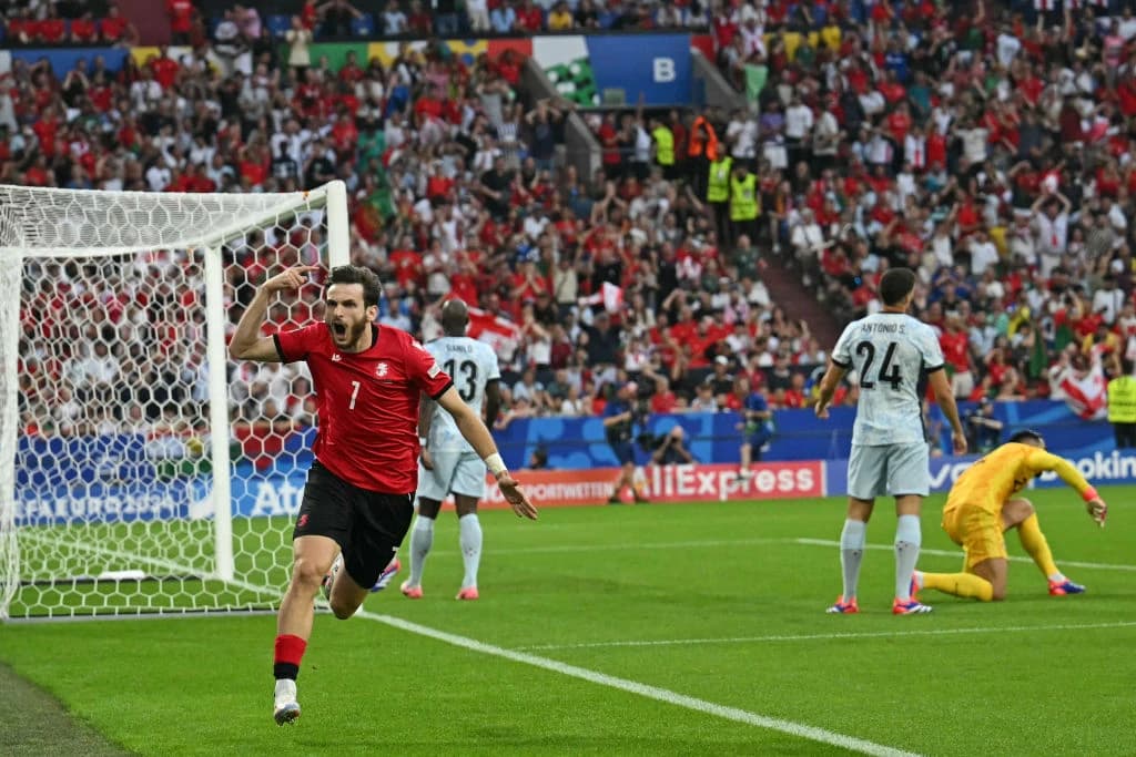 Obrazek newsa : Euro 2024: Gruzja sensacyjnie ogrywa Portugalię i wychodzi z grupy! [WIDEO]