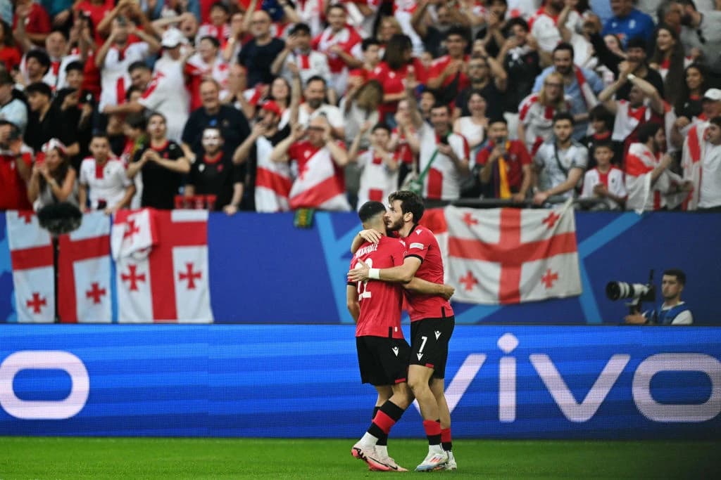 Obrazek newsa : Gruzja 2-0 Portugalia skrót meczu, bramki (26.06.2024)